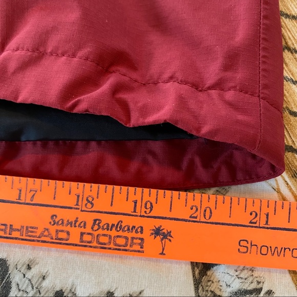 REI Color Block Water Repellent Hooded Rain Jacket w Pockets Sz M w MEASUREMENTS - Picture 13 of 16